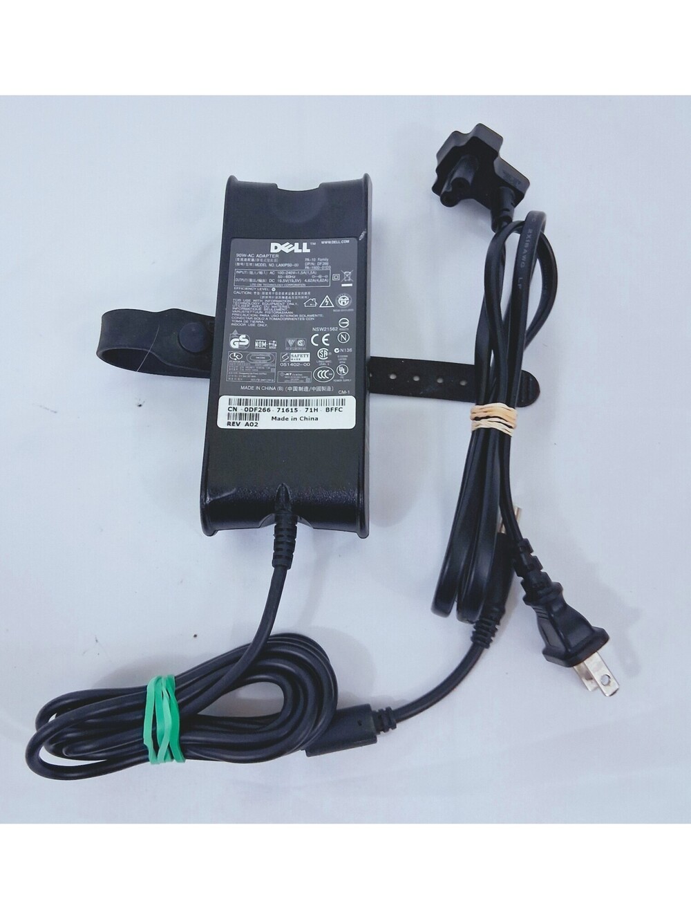 DELL PA-10 LA90PS0-00 AC/DC Adapter In 100-240 Out 19.5VDC 4.62A Working TESTED